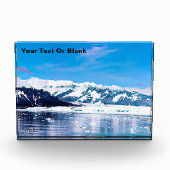 Alaska Tidewater Glacier Fotoblock (Vorderseite)
