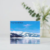 Alaska Tidewater Glacier Postkarte (Stehend Vorderseite)