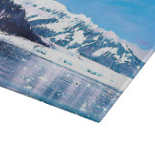 Alaska Tidewater Glacier Schneidebrett (Ecke)