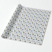 Alaska Tier-Toile (Originalfarben)  Geschenkpapier (Ungerollt)