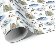 Alaska Tier-Toile (Originalfarben)