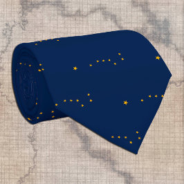Alaska Ties, business fashion USA, Alaskan Flag Krawatte