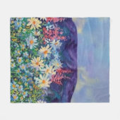 Alaska-Tishas-Garten-Decke Fleecedecke (Vorderseite (Horizontal))