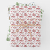 Alaska Toile Wrapping Paper Geschenkpapier Set (Beispiel)