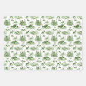 Alaska Toile Wrapping Paper Geschenkpapier Set (Vorderseite 2)