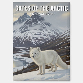 Alaska Tore des Arktischen Nationalparks Magnet