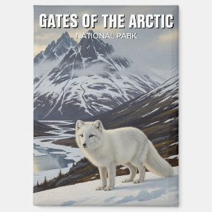 Alaska Tore des Arktischen Nationalparks Magnet