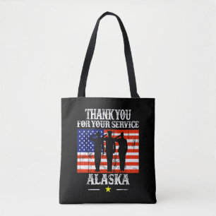 Alaska Tote Bag Leinwand Tasche