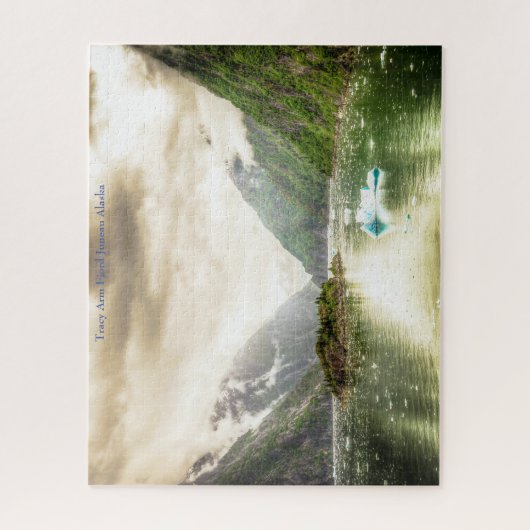 Alaska Tracy Arm Fjord Juneau Puzzle (Vertikal)