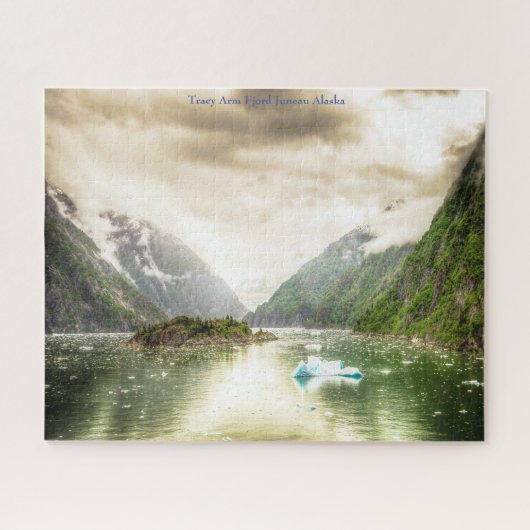 Alaska Tracy Arm Fjord Juneau Puzzle (Horizontal)