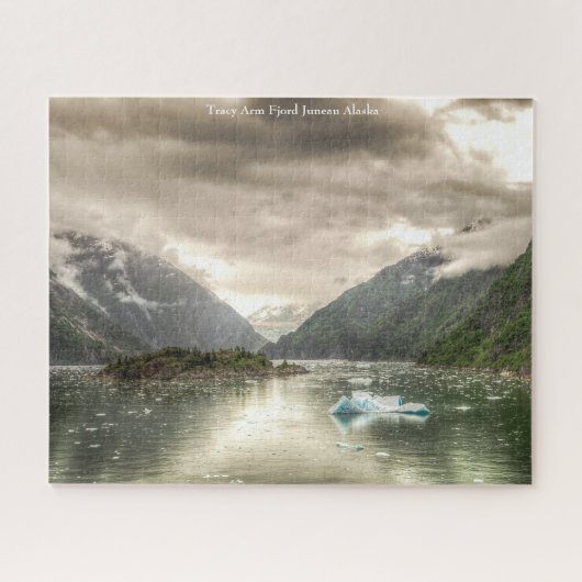 Alaska Tracy Arm Fjord Juneau Puzzle (Horizontal)