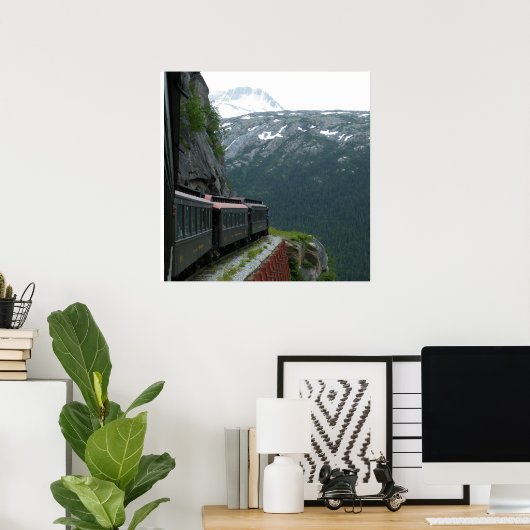 Alaska Train Adventure Poster (Heimbüro)