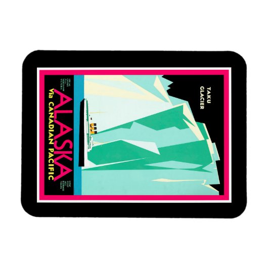 Alaska Travel Magnet (Horizontal)