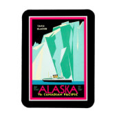 Alaska Travel Magnet (Vertikal)