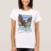 Alaska Travel Patch T-Shirt (Vorderseite)