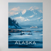Alaska Travel Poster (Vorne)