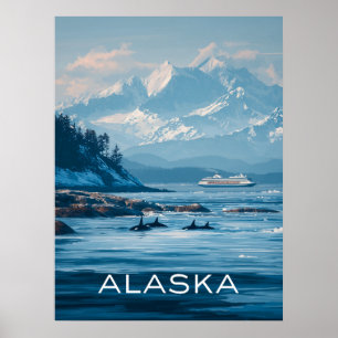 Alaska Travel Poster