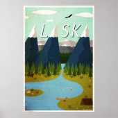 Alaska Travel Poster (Vorne)