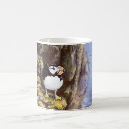 Alaska Tufted Puffin Kaffeetasse (Mittel)
