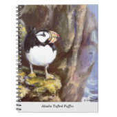 Alaska Tufted Puffin Notizblock (Vorderseite)