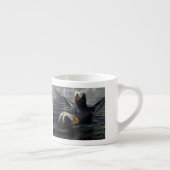 Alaska Tufted Puffins Espressotasse (Rechts)