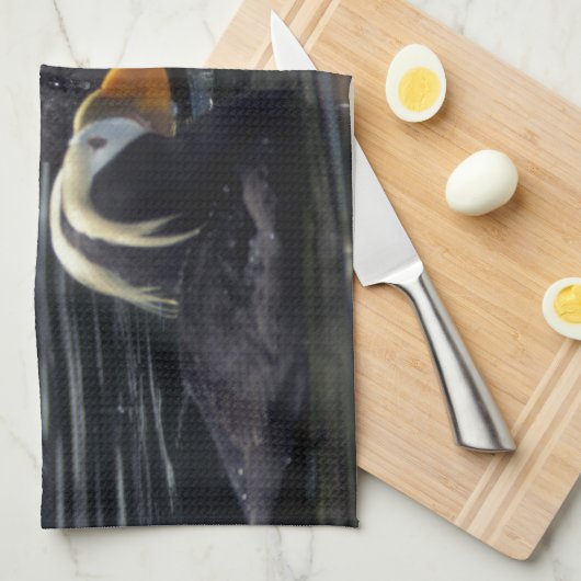 Alaska Tufted Puffins Geschirrtuch (Viertel Falte)