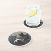 Alaska Tufted Puffins Getränkeuntersetzer (Seite)