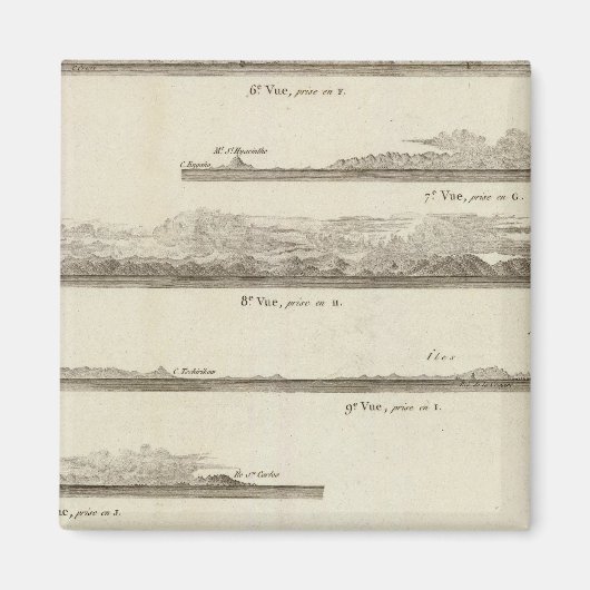 Alaska und British Columbia Magnet (Vorne)