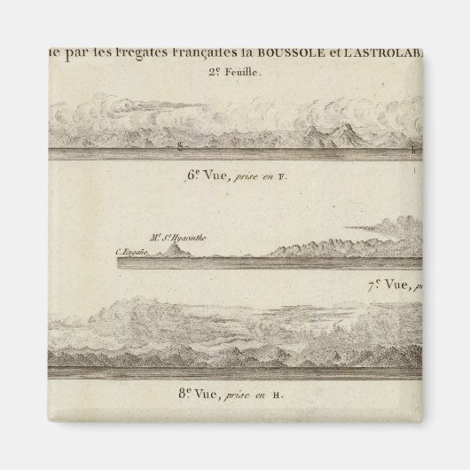 Alaska und British Columbia Magnet (Vorne)