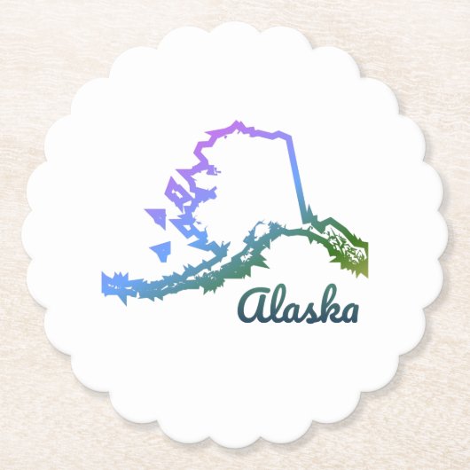 Alaska Untersetzer (Vorderseite)