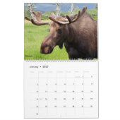Alaska, USA, 2027 Kalender (Jan 2027)