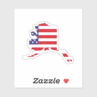 Alaska, USA Aufkleber