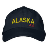 Alaska USA bereinigter Hut (Vorderseite)