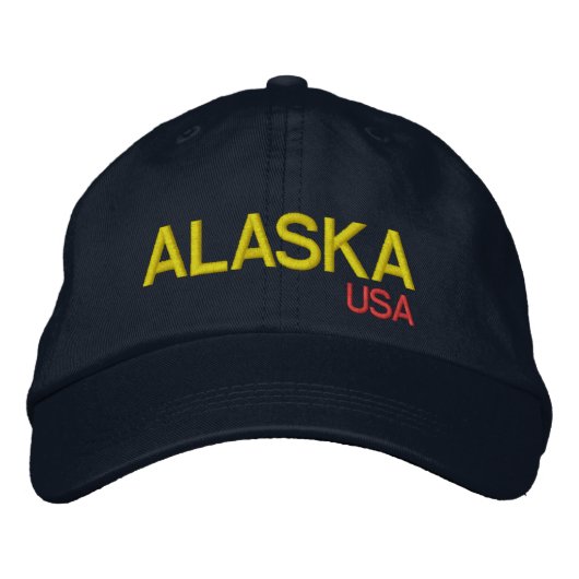 Alaska USA bereinigter Hut (Vorderseite)