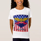 Alaska USA Flag T - Shirt (Vorderseite)