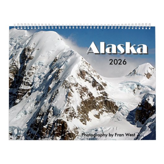 Alaska, USA, Kalender 2026 (Titelbild)