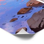 Alaska, USA Poster (Ecke)