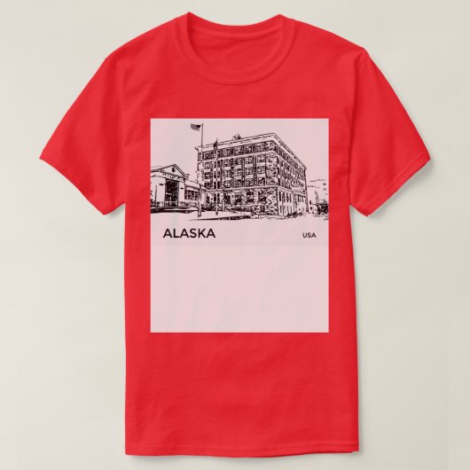 Alaska USA T-Shirt (Design vorne)