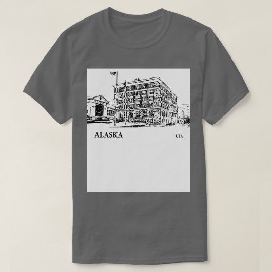 Alaska USA TShirt 1 (Design vorne)