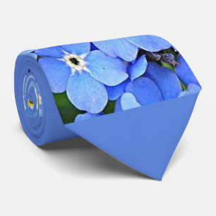 Alaska-Vergissmeinnicht Krawatte