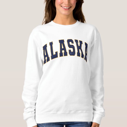 Alaska Vintag Uni Style Sweatshirt (Vorderseite)