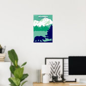 Alaska Vintage Poster (Heimbüro)