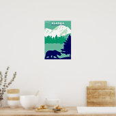 Alaska Vintage Poster (Küche)