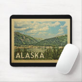 Alaska Vintage Travel Mousepad (Mit Mouse)