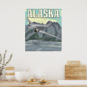 Alaska Vintage Travel Poster (Küche)