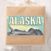Alaska Vintage Travel Poster (Insitu)