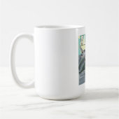 Alaska Vintage Travel Poster Kaffeetasse (Links)