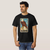Alaska - Vintager Adler T-Shirt (Vorne ganz)