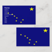 ALASKA-Visitenkarten Visitenkarte (Vorne/Hinten)