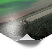 Alaska-Vorhang-Ruf Fotodruck (Ecke)